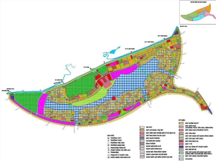Sơ đồ quy hoạch Vinhomes Green Paradise